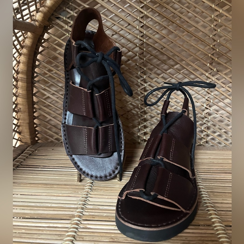 Fracap Lina Leather Sandals